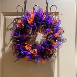 Halloween Mesh Wreath